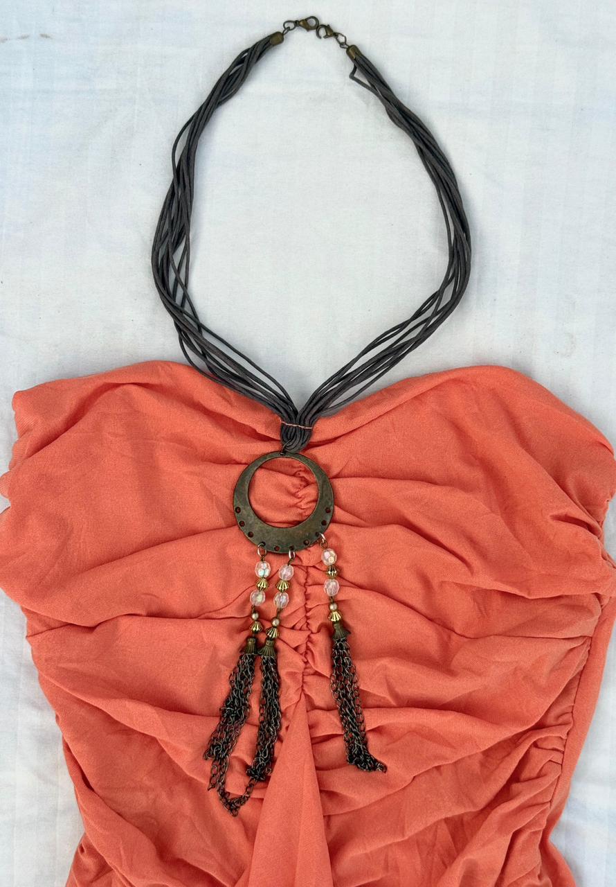 Sunset Muse Boho style Halter Top