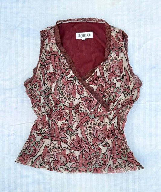 Blush Bloom Lace Top