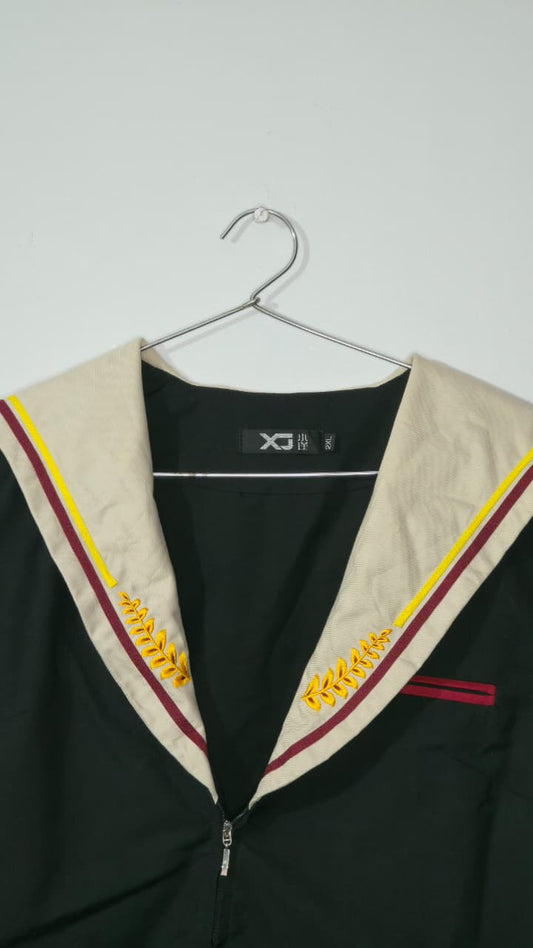 Japanese Kyoto Sailor Zip Top