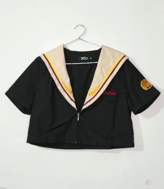 Japanese Kyoto Sailor Zip Top