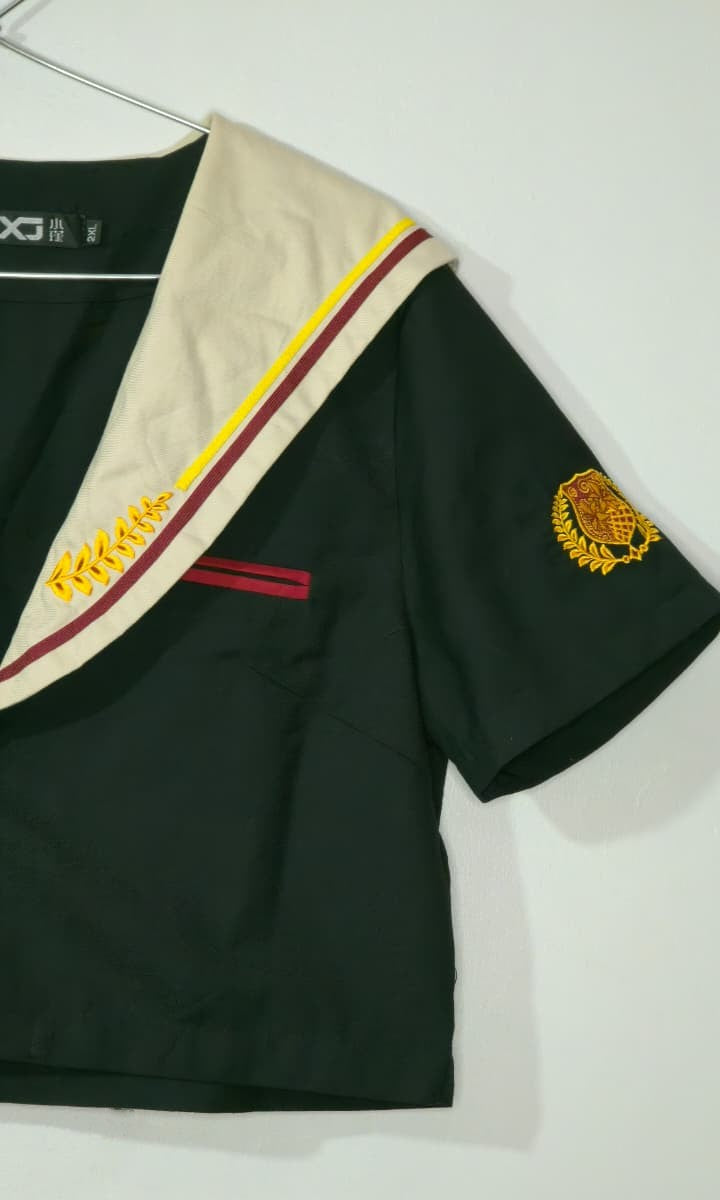Japanese Kyoto Sailor Zip Top