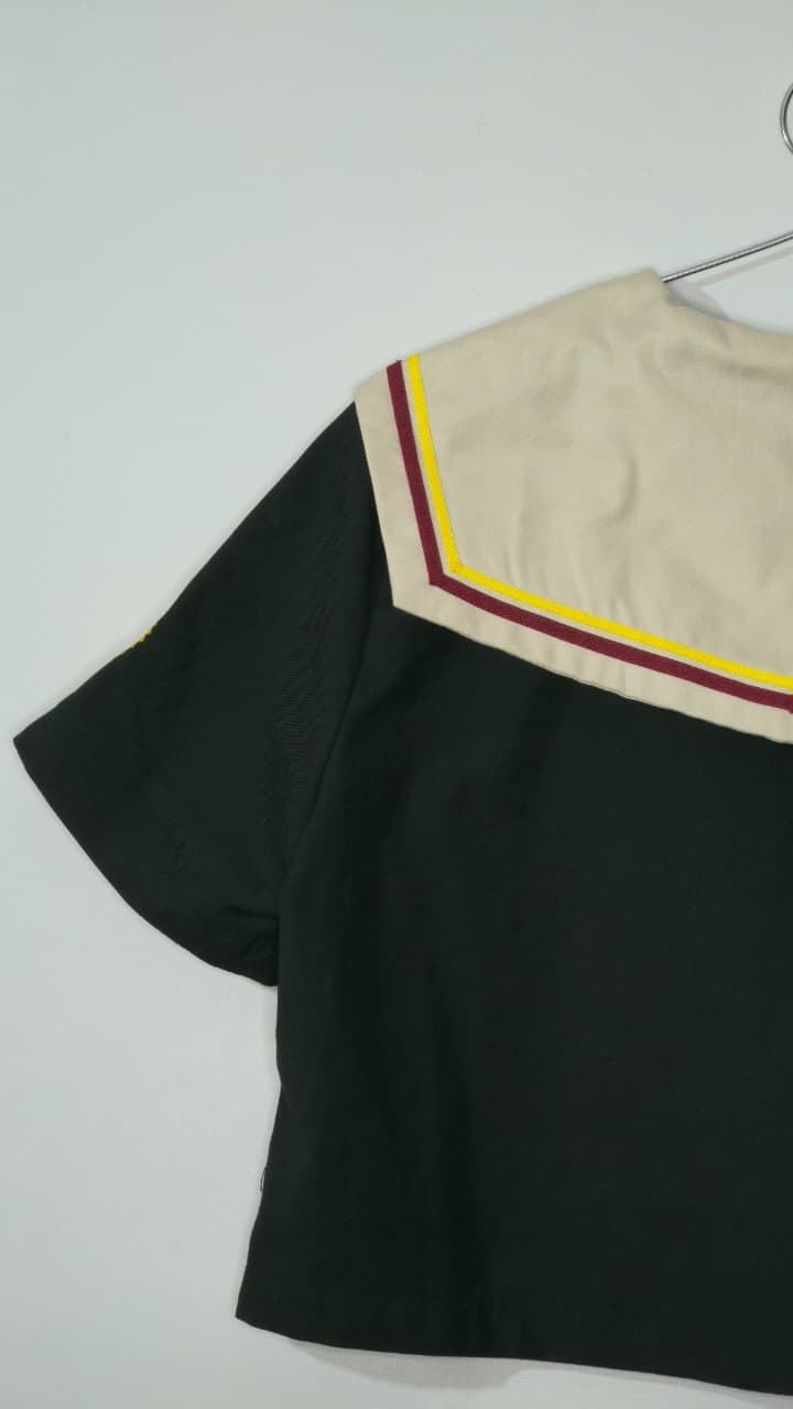 Japanese Kyoto Sailor Zip Top